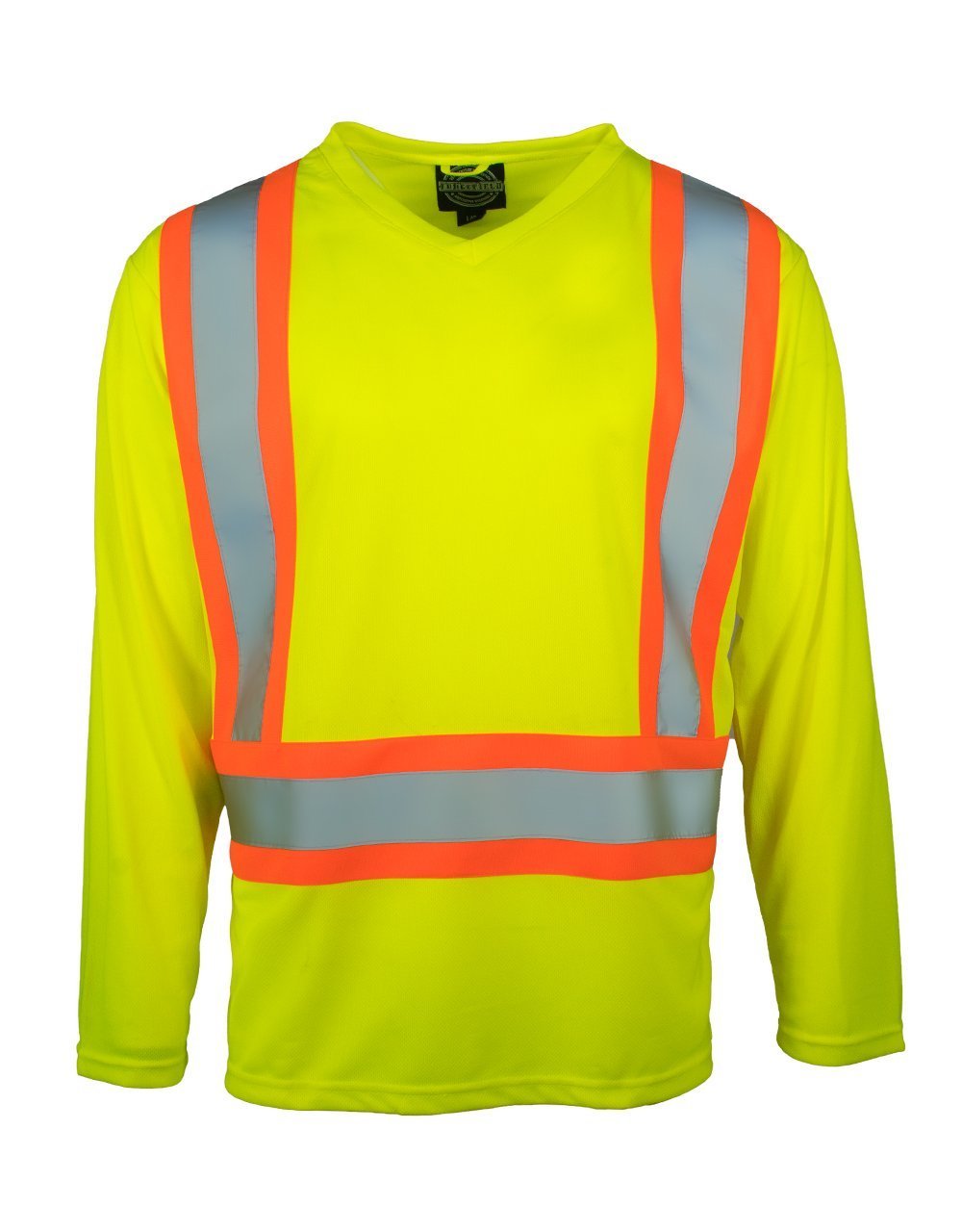 hi vis v neck t shirts