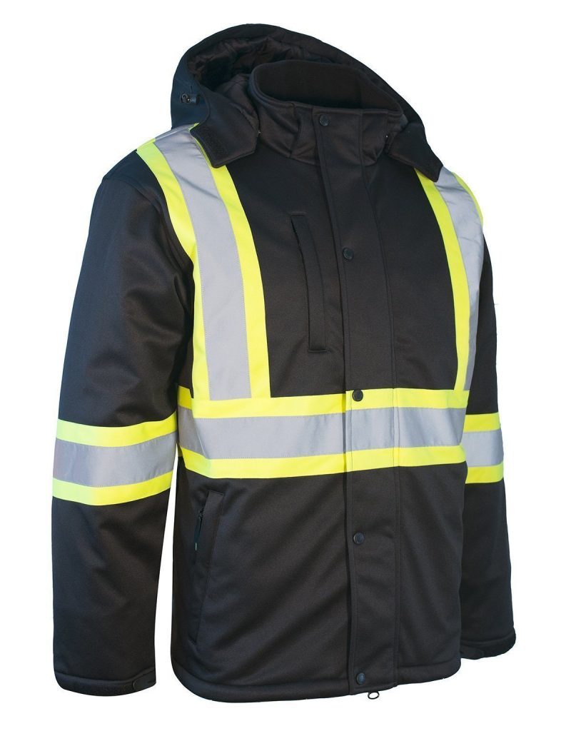 Forcefield Hi Vis Softshell Winter Safety Jacket - Rumors Safety Zone