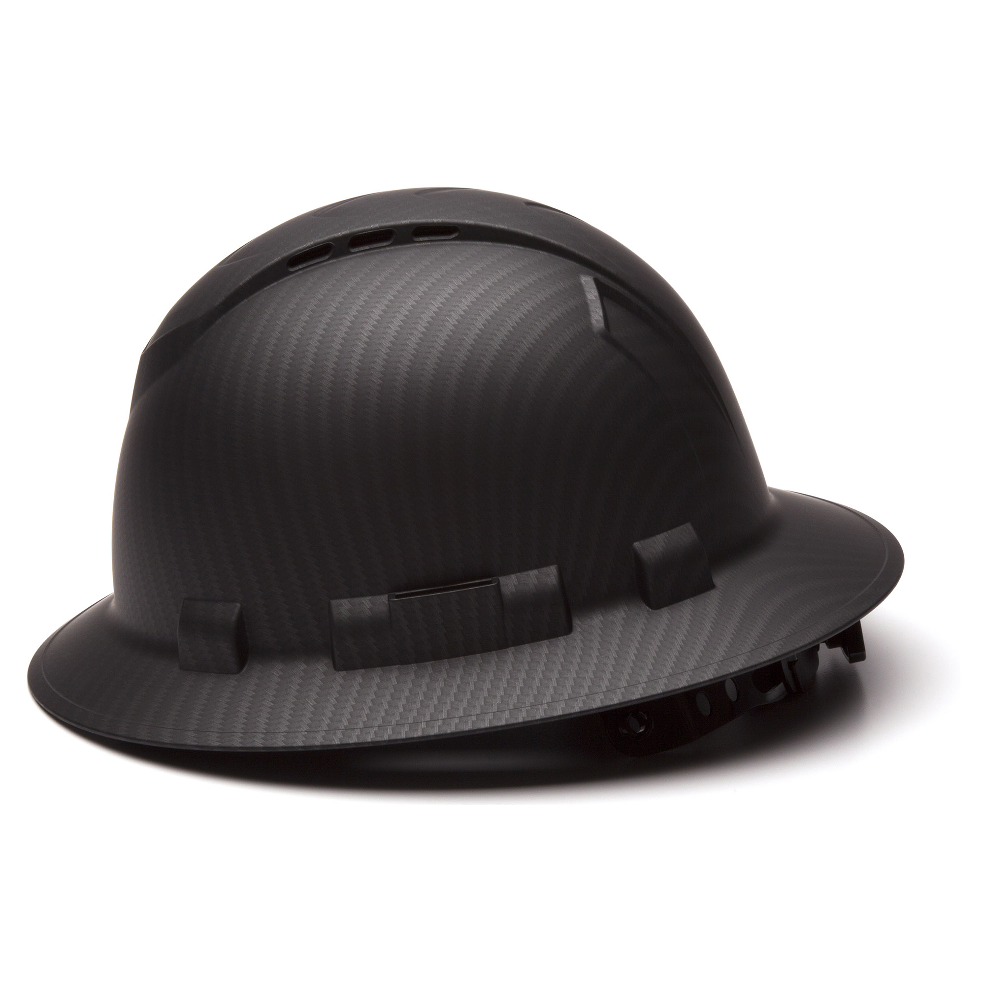 Pyramex Ridgeline – Hard Hats – Full Brim – HP14117 – Carbon – Side