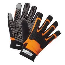 Forcefield orange gloves 015-SG130R- medium
