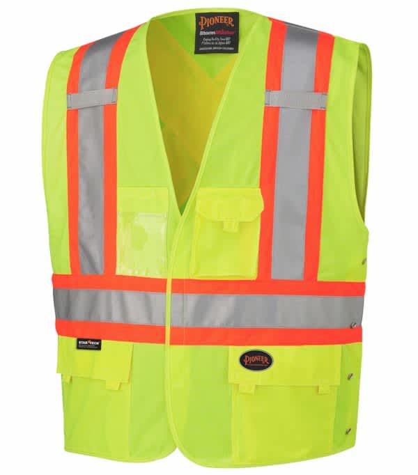Hi Vis Safety Vest – S/M, Lime
